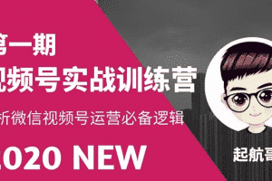 （1505期）视频号实战训练营：抓信视频号超级红利和流量打造爆款，疯狂出单暴力变现