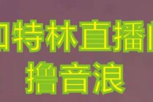 抖音加特林直播间搭建技术，抖音0粉开播，暴力撸音浪，2023新口子，每天800+【素材+详细教程】