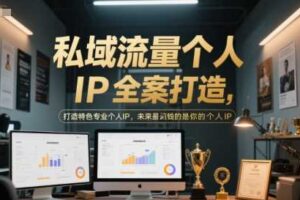 私域流量个人IP全案打造，打造特色专业个人IP，未来最值钱的是你的个人IP