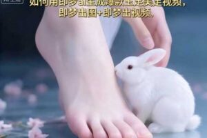 如何用即梦ai生成爆款玉足美足视频，即梦出图+即梦出视频，快速涨粉