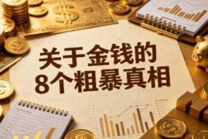 某公众号付费文章:关于金钱的8个粗暴真相