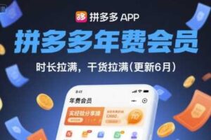 拼多多年费会员,实经验分享操,时长拉满,干货拉满(更新26年4月15日)